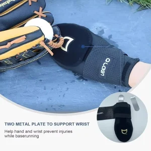 Best Selling Youth Adult Baseball Mitts Right Left Hand Suitable Chloroprene Rubber Wrist Guards Baseball Sliding Mitts