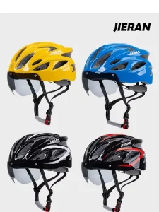 Bicycle Helmet Mountain Bike Road Bike Roller Skates Skiing Breathable Protective Impact Resistant Cycling Skiing Equipment