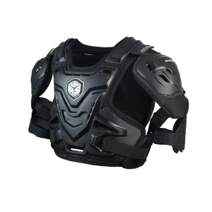 Biker Armor Jacket Protective Gear Classic Black Racer Riding Vest Chest Armor Protectors for Motorbike Jackets