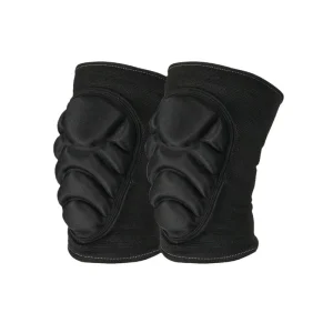 Black Breathable Anti-slip PP Protector Sports Knee Protector Padded Brace Cycling Support Outdoor Elbow Pads