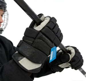 Black Protective Hockey Equipment Glove Grip Flexibly Ice Hockey Glove for Hockey Sports