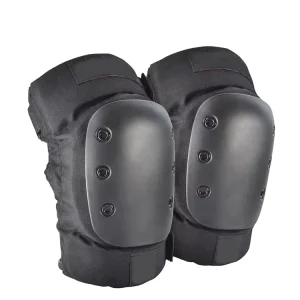 Black Safety Custom Sport Skateboard Knee Pads