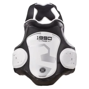 Black and White Training Protection Chest Pad Guard