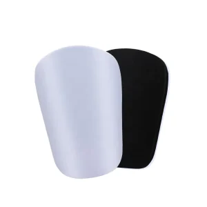 Blank White Small Shin Guards Soccer Mini Shin Pads 9.5Cm*6Cm No Logo Football Shin Guards For Kids