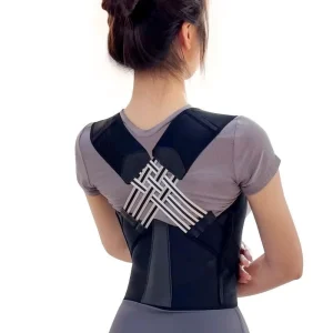 Bodybuilding Back Support Breathable Posture Correction Shoulder Protector Hunchback Prevention
