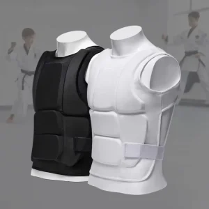 Boxing Chest Protector with Thick Foam Lining Boxing Training Protective Gear Suitable for Both Men and Women