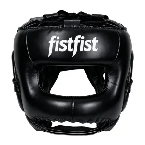Boxing Headgear Fistfist Deluxe Face Saver Headgear Full-coverage Helmet