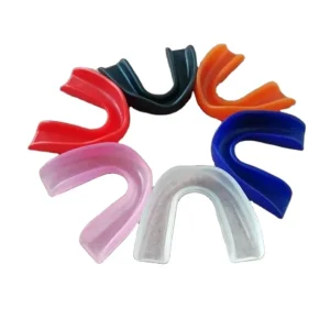 Boxing Mouth Guard Silicate Fused Silica & EVA Material Boil Bite Style CE Certified Eco Friendly Multiple Colors Available