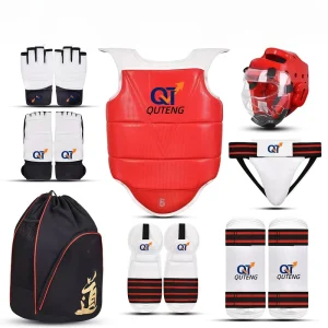 Boxing & Taekwondo Lightweight Waterproof Durable PU Leather Headgear Protective Gear for Martial Arts Training Unisex
