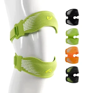 Breathable 5 in 1 Patella Knee Braces Support Belt Straps for Knee Pain Arthritis Tendonitis Meniscus Tear