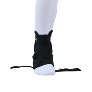 Breathable Adjustable Ankle Brace with Velcro Straps for Daily Ankle Support