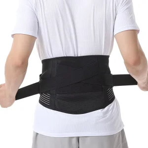 Breathable Adjustable Waist Support Belt for Adults Lower Back Pain Relief Sports Use Professional Protection 100% Polyester