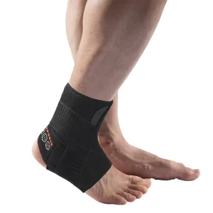 Breathable Ankle Brace with Adjustable Straps Compression Ankle Support for Pain Relief