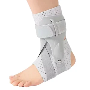 Breathable Ankle Protector Orthosis Brace for Sprain Recovery Joint Protective Cover for Rehabilitation Therapy Supplies