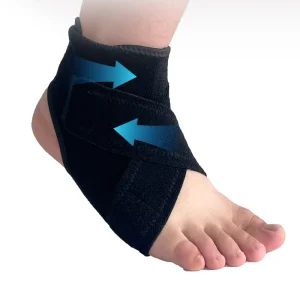 Breathable Black Ankle Brace for Men and Women