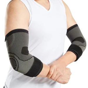 Breathable Compression Elbow Guard for Gym Workouts and Injury Protection