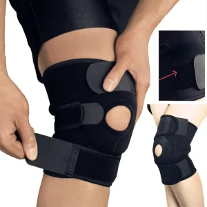 Breathable Compression Knee Support Adjustable Non Slip Sports Protective Gear