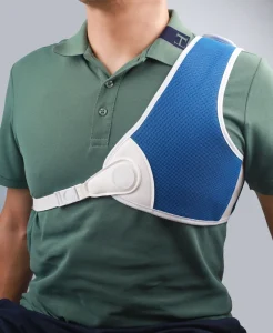 Breathable Double Knit Sandwich Mesh Material Chest Protector Archery Chest Guard in Stock