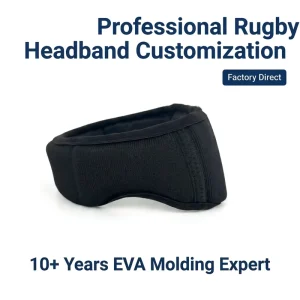 Breathable EVA Foam Padded Shock Absorbing Moisture Wicking Adjustable Flag Football Protective Padded Sport Rugby Headband