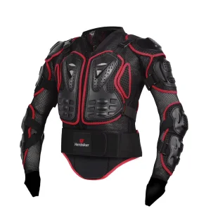 Breathable EVA Motorcycle Protective Armor Gear Outdoor Sports Cycling Suit with Knee Elbow Breast Pads for Off Road Riding