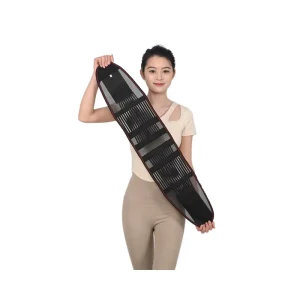 Breathable Elastic Back Support Belt Adjustable Straps Waist Slimming for Spring & Summer