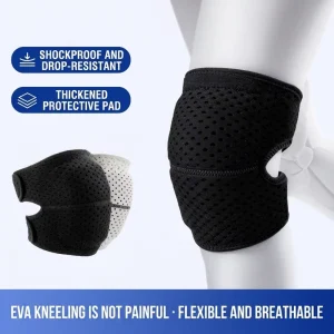 Breathable Elastic Knee Support Sleeve Shock Absorb Protector for Running Cycling Dance Skating Kneeling Sports Joint Guard