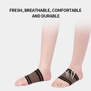 Breathable Elastic Knit Bandage Foot Valgus Brace Arch Protection Pad for Palm Pain Relief Daily Sport Protection