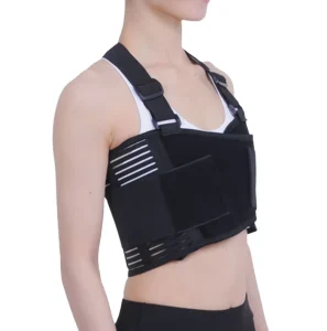 Breathable Heavy Duty Soft Strong Chest Protector Wrap Compression Support Elastic Chest Binder Rib Brace Unisex