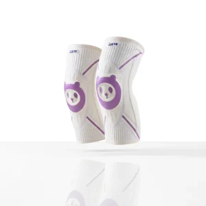 Breathable High Elastic Spandex Nylon Knitted Compression Knee Sleeve Sports Anti Slip Stabilizer Protection Support Brace
