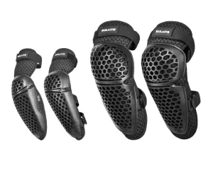 Breathable Honeycomb Rugged Professional Motocross Knee Shin Guards Mesh Elbow Protector Sports Knee Pad Crawling Lightweight