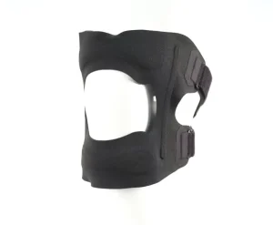 Breathable Knee Compression Sleeve with X shaped Strap for Pain Relief and Joint Stability