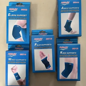 Breathable Knitted Knee Support Sleeve Elbow Pads Professional Protection Spring Sports Brace Box Packaging