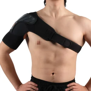 Breathable Neoprene Elastic Hook Loop Adjustable Shoulder Support Brace Protector