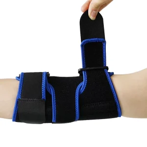 Breathable Neoprene Segmented Adjustable Elbow Guard with Professional Protection for Fitness Basketball and Badminton Sports