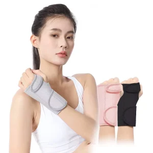 Breathable Neoprene Sports Wristband Plate Guard Fixed Removable Hand Rest Wrist Support for Sprain Recovery