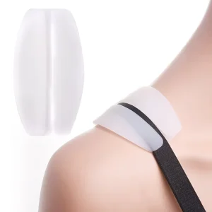 Breathable Nude Thin Medical Silicone Bra Strap Cushions Holder Reusable Women’s Soft Non Slip Shoulder Protectors Pads