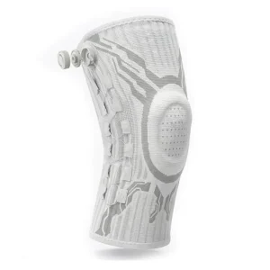 Breathable Nylon Adjustable Straps Compression Sports Protection Silicone Shock Absorption Knee Pad