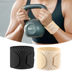 Breathable Polyester Fiber Wrist Support Brace Unisex Wrist Guard Tendon Sheaths Suitable Basketball Badminton Yoga Sports
