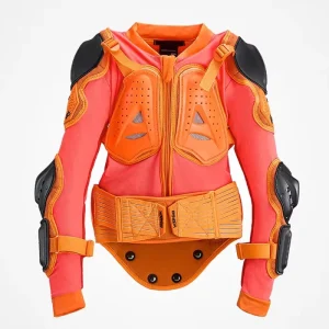 Breathable Printed Kids Motorcycle Armor Jacket Back Chest Protectors High Protection PP EVA Mesh Full Sleeve BMX Moto