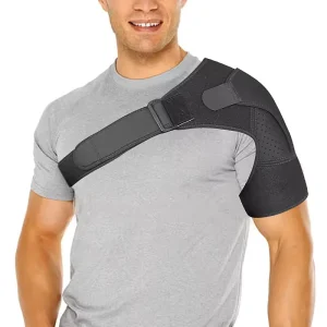Breathable Protective Shoulder Brace Band Adjustable Single Shoulder Support Belt