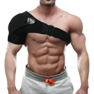 Breathable Protective Shoulder Support Adjustable Shoulder Brace for Injury