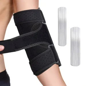 Breathable Reversible Compression Sleeve Tendonitis Sports Recovery Support Strap Elbow Support Brace