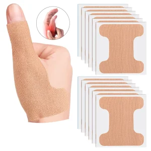 Breathable Self-adhesive Finger Guard Sticker and Bandage for Sports Protection Unisex Wrist Support