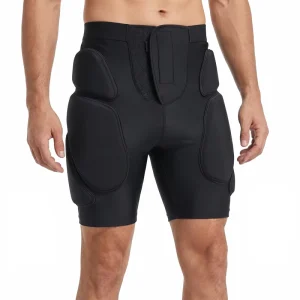 Breathable Snowboard Protective Shorts Ski Padded Tailbone Hip Guard Shorts for Men Women Winter Sports