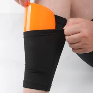 Breathable Soccer Shin Pads Calf Compression Sleeve With Honeycomb Pads Adult Football Shin Guards Protection Lightweight