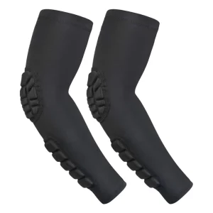 Breathable Special Anti Slip Designed Padded Elbow Forearm Sleeves Compression Arm Protective Support