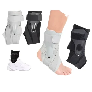 Breathable Sport Ankle Brace Stabilizer Support Adjustable Zipper Closure Men Women Injury Recovery Sprains Comprehensive