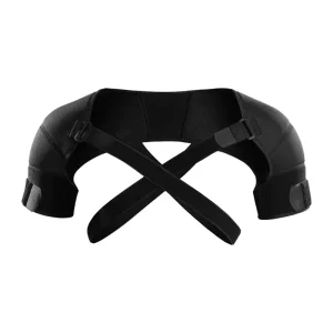 Breathable Sports Double Shoulder Straps Adjustable Compression Shoulder Guards Brace