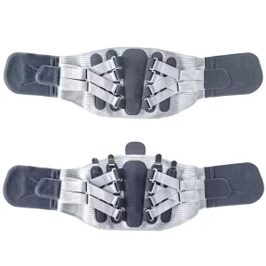 Breathable Steel Plate Support Back Brace Waist Trainer Belt Lumbar Support