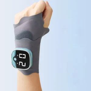 Breathable Strap Sports Microcurrent Hand Joint Protection Warm Pulse Wrist Massager Massage Belt Adjustable Wrist Guard USB